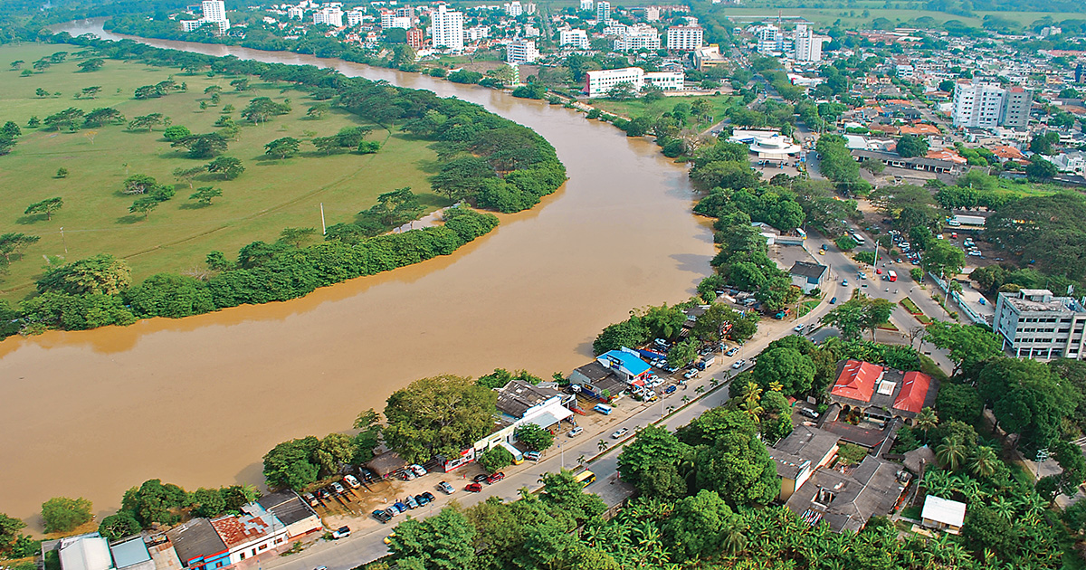 Grafica alusiva a El Plan Maestro de Desarrollo Integral de la Cuenca Hidrográfica del Río Sinú (Córdoba) 