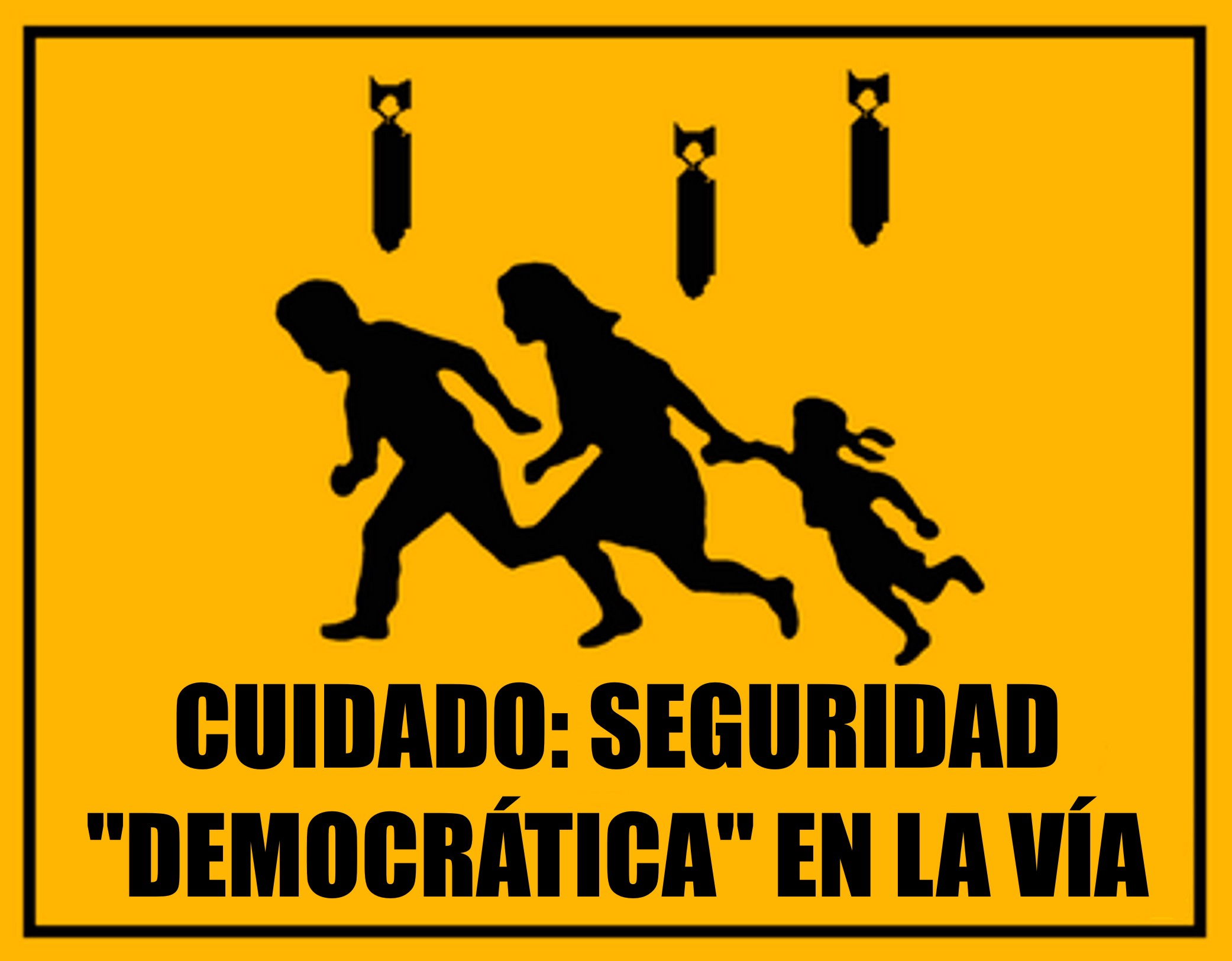 Grafica alusiva a Plan Patriota y Seguridad Democrática