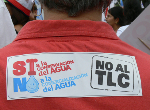 Grafica alusiva a Consulta popular y ciudadana sobre el TLC