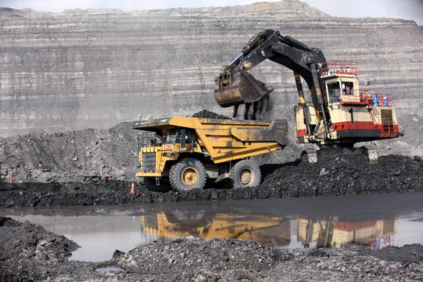 Grafica alusiva a La gran minería de carbón en el Cesar