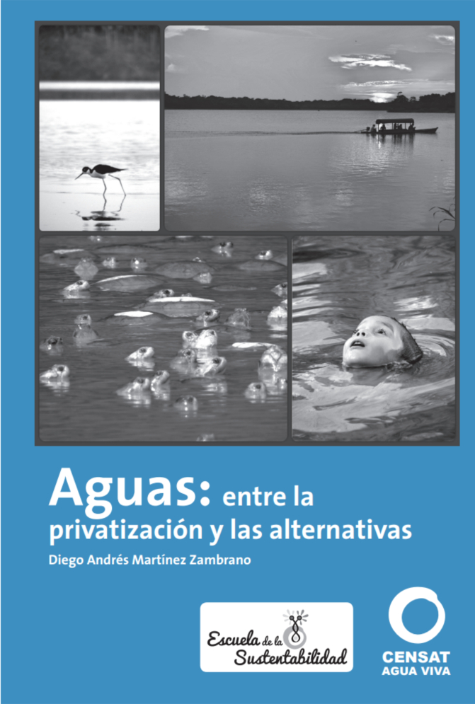 Grafica alusiva a Aguas: entre la  privatización y las alternativas