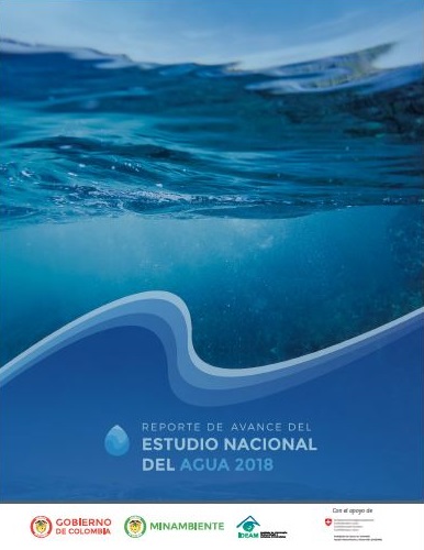 Gráfica alusiva a Reporte de avance del estudio nacional del agua 2018