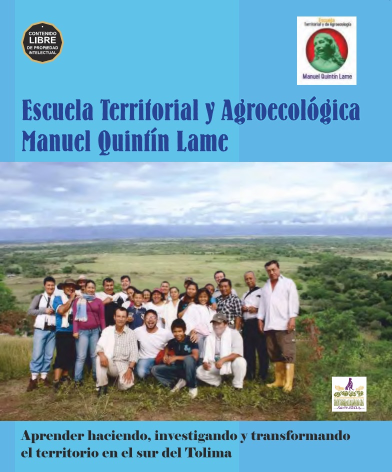 Gráfica alusiva a Escuela Territorial y Agroeológica Manuel Quintín Lame- Ciclo 2014