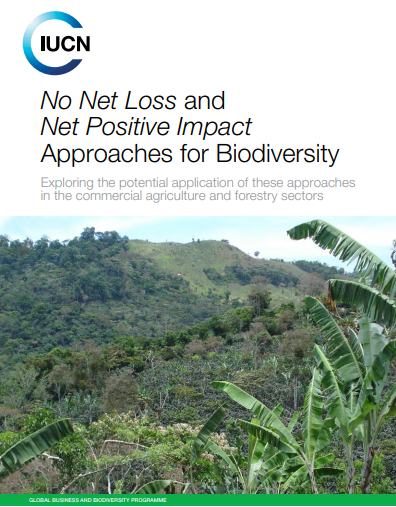 Gráfica alusiva a No Net Loss and  Net Positive Impact Approaches for Biodiversity Exploring the potential application of these approaches in the commercial agriculture and forestry sectors