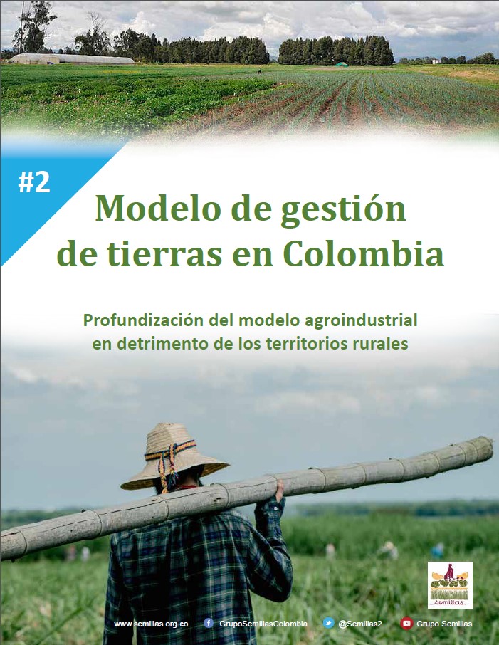 Gráfica alusiva a Modelo de gestión de tierras en Colombia: profundización del modelo agroindustrial en detrimento de los territorios rurales
