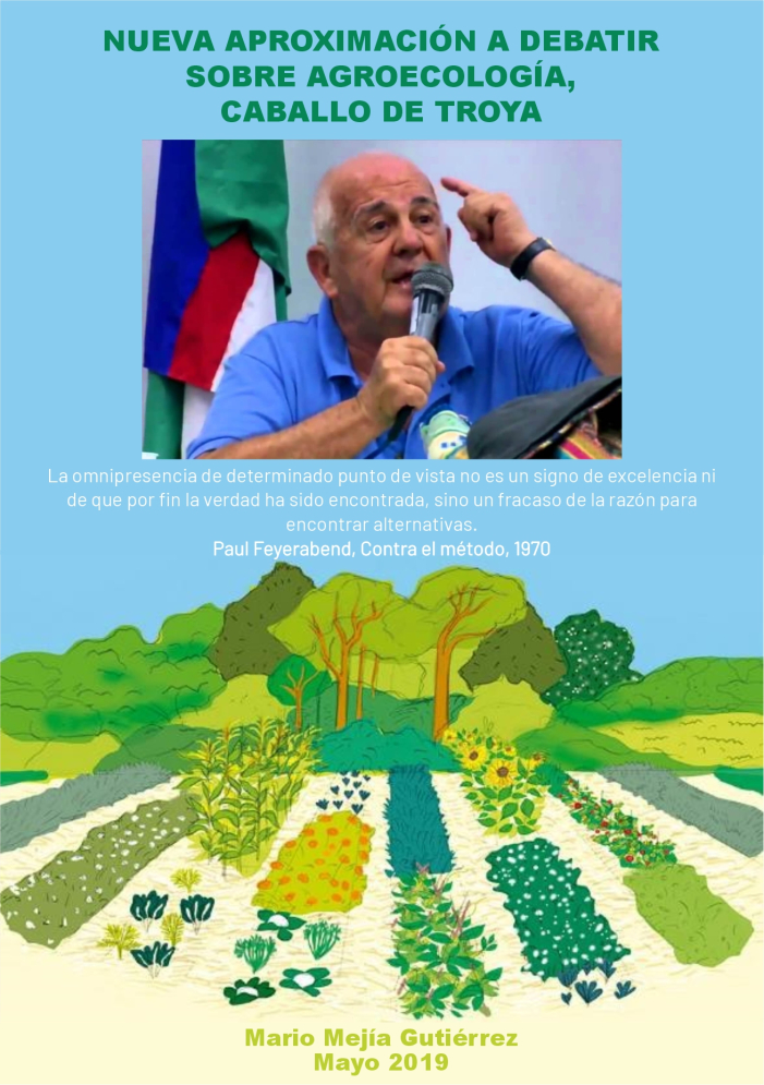 Gráfica alusiva a Nueva aproximación a debatir sobre agroecología, caballo de Troya