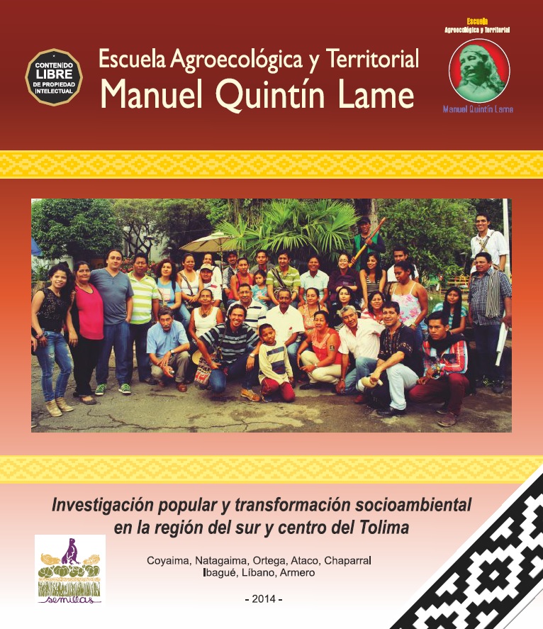Gráfica alusiva a Escuela Agroecológica y Territorial Manuel Quintín Lame
