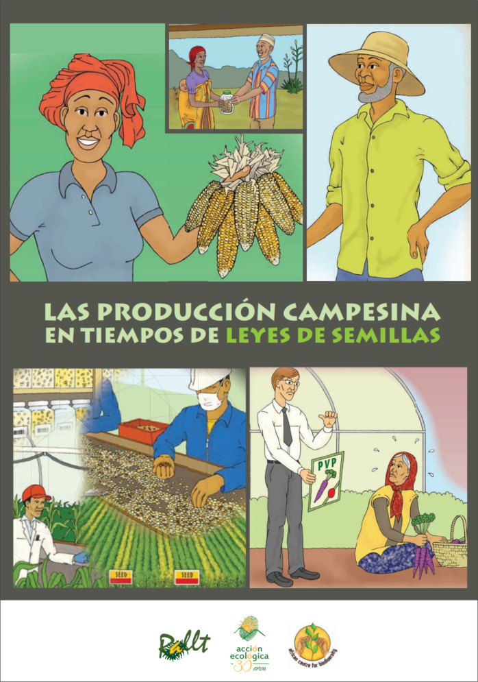 Grafica alusiva a La producción campesina en tiempos de leyes de semillas 