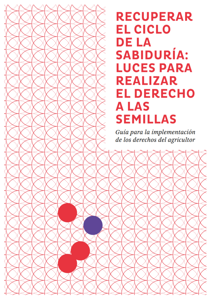 Gráfica alusiva a RECUPERAR  EL CICLO DE LA SABIDURÍA: LUCES PARA REALIZAR EL DERECHO A LAS SEMILLAS