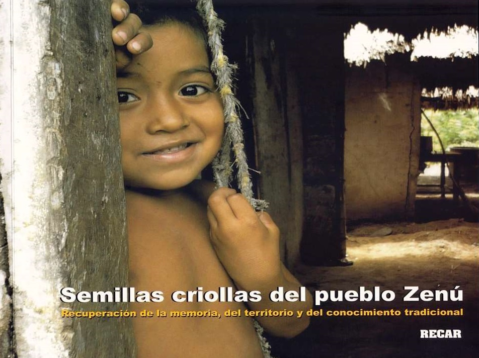 Grafica alusiva a Semillas criollas del pueblo Zenú. Recuperación de la memoria, del territorio y del conocimiento tradicional