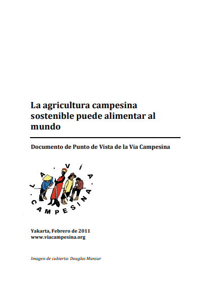 Gráfica alusiva a La agricultura campesina sostenible puede alimentar al mundo