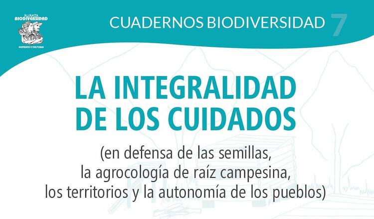 Gráfica alusiva a Cuaderno Biodiversidad #7 - La integralidad de los cuidados