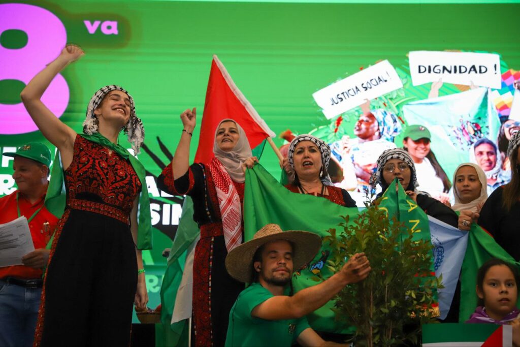 Grafica alusiva a Declaración de Bogotá: Así fue la Octava Conferencia Internacional de la Vía Campesina